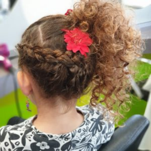 Skoup coiffure petite fille enfant